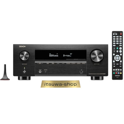 New Denon AVR-X3800H 9.4 Channel AV Surround Receiver 8K Ultra HD HDR10+ 100V JP