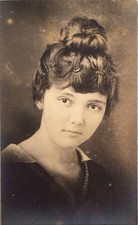 1910 s Antique PHOTO Edwardian Senior High School School Girl Beauty