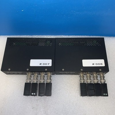 (1x) Avigilon ENC-4P-H264 4 Port H264 Analog Video Encoder CCTV (4 Plugs)