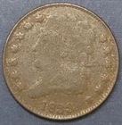 Photo of a 1833-P Half Cent from an eBay listing that sold on Jul 16, 2026