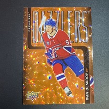 2025-26 Upper Deck Series 1 - Dazzlers Ivan Demidov Canadiens #DZ-18 Orange (RC)