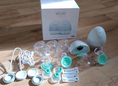 2 Elvie Elektrische Milchpumpem Kabellos mit App. Silent Wearable Breast Pump