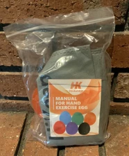 Hikeep 6 pc Hand Exercise Eggs Hand Exerciser Set