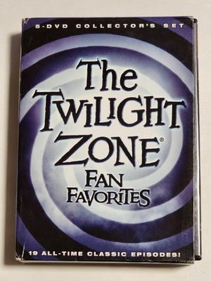 THE TWILIGHT ZONE FAN FAVORITES 5-DISC COLLECTOR 