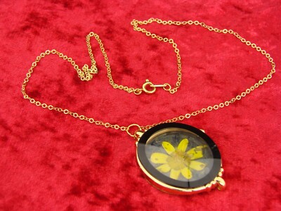 Steampunk by ReP: Off-SteamPunk Kette Blüte in Uhrgehäuse