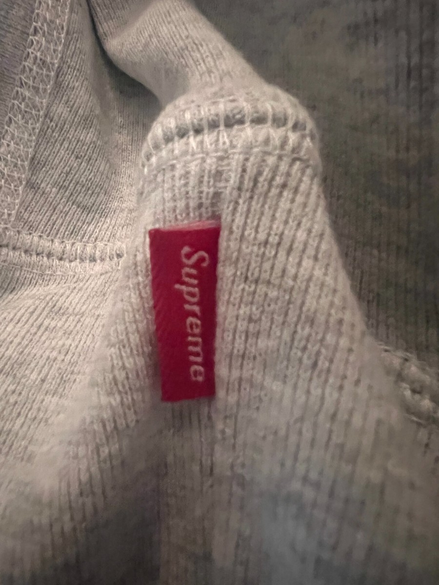 AUTHENTIC Supreme Box Logo Hooded Sweatshirt FW23 Ash Grey & Camo