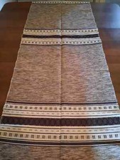  Price drop Mexican Woven Table Runner made in Oaxaca Mexico 80 x 20 1/2 Inches
