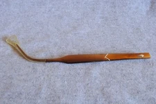 american optical vintage eyeglass aluminum temple brown 5-3/4