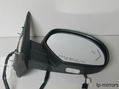 TAHOE YUKON SUBURBAN MIRROR RIGHT PASSENGER UNPAINTED 09-14 BLIND SPOT