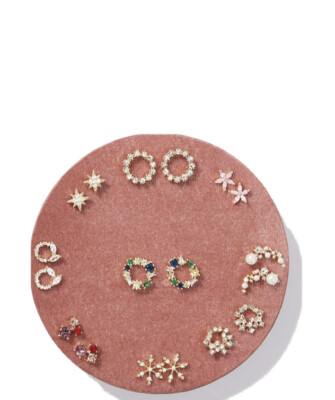 $44.50 Loft 10prs Stud Earrings AT2