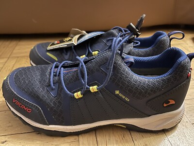 Viking Gore-Tex blau Gr. 37 Trekking Outdoor Schuhe Sneakers Sportschuhe NEU