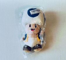 Super Mario All Star Collection 8" Blue Toad Plush