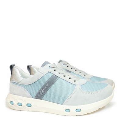 ARA ENERGYSTEP SNEAKER IN CAMOSCIO DI VITELLO PLANTARE ESTRAIBILE AZZURRO