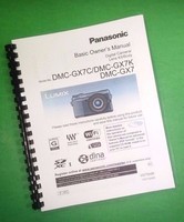 Laser Printed Panasonic Basic Dmc-gx7 Gx7c Gx7k Manual User Guide 104 Pages Laser Printed Panasonic Basic Dmc-gx7 Gx7c Gx7k Manual User Guide 104 Pages