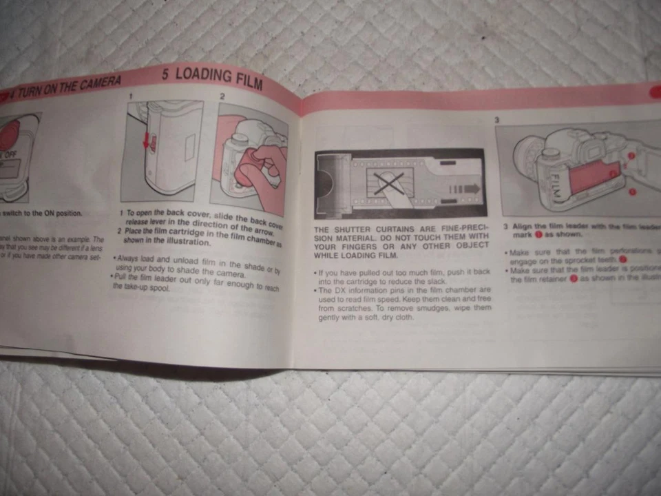 MANUAL DE INSTRUCCIONES ORIGINAL PARA CÁMARA FILM PENTAX ZX-M, 35MM Foto 2 de 2
