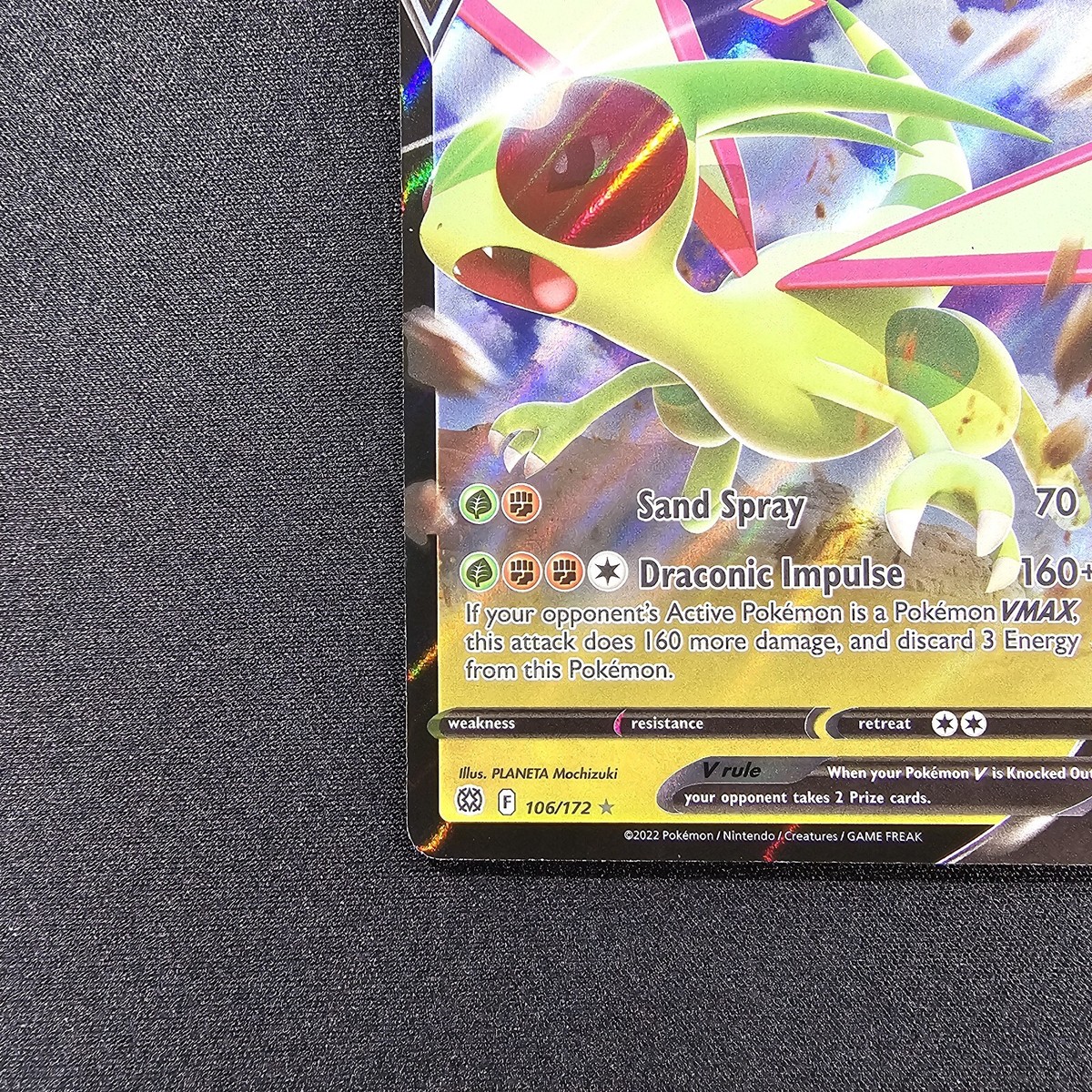 flygon v pokemon card value although at a pretty steep cost Pokemon FLYGON V 106/172 -