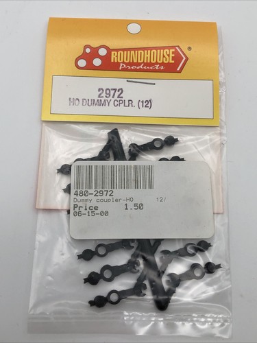 Acopladores ficticios vintage Roundhouse Products escala HO 2972 #02972 nuevos | Zustand: New