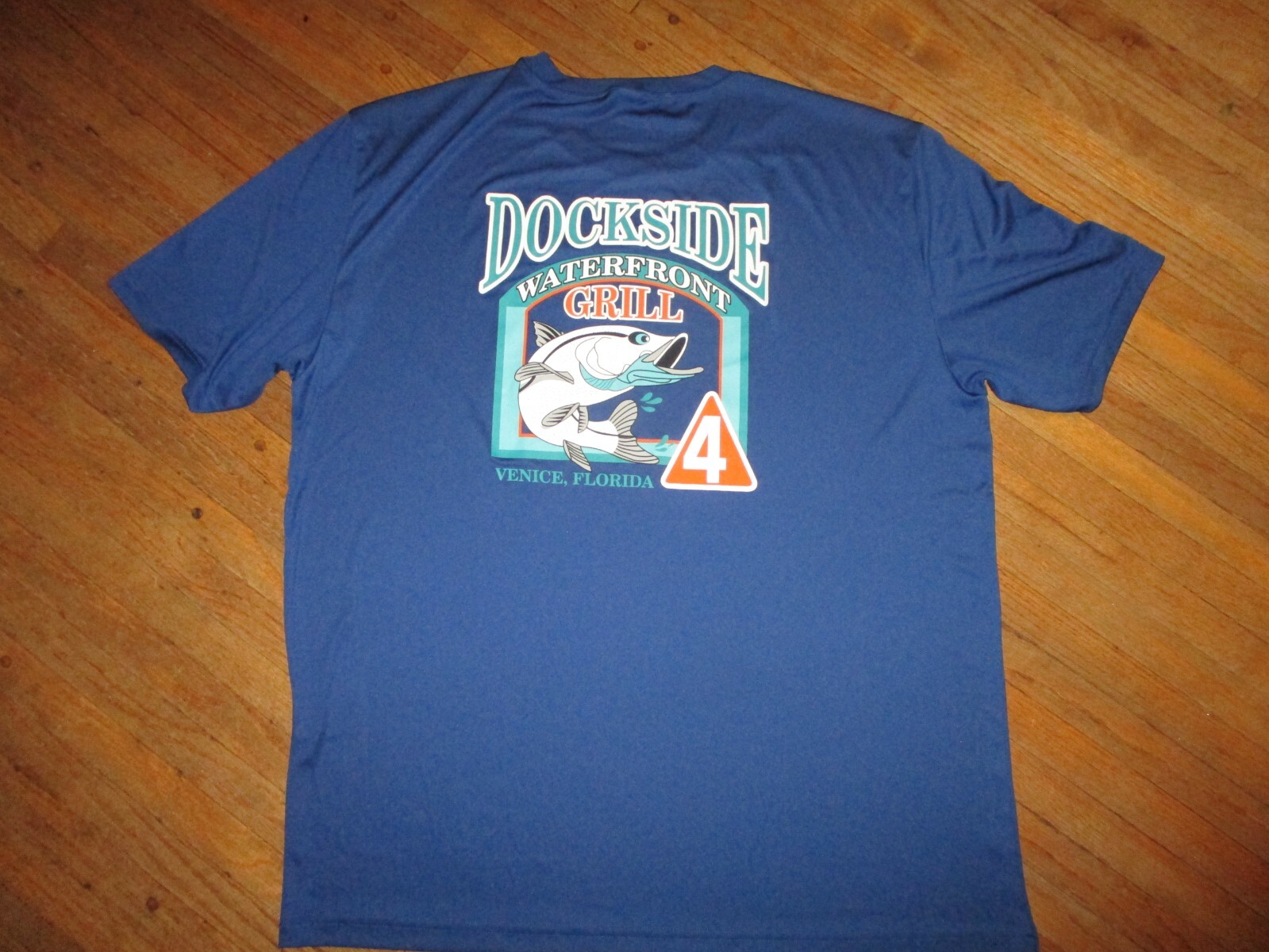 DOCKSIDE WATERFRONT GRILL PERFORMANCE T SHIRT Ven… - image 3