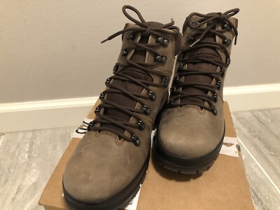 ECCO WOMENS Brown Leather Lace Up Waterproof Hiking Boots SIZE 8 - 8.5 EU 42