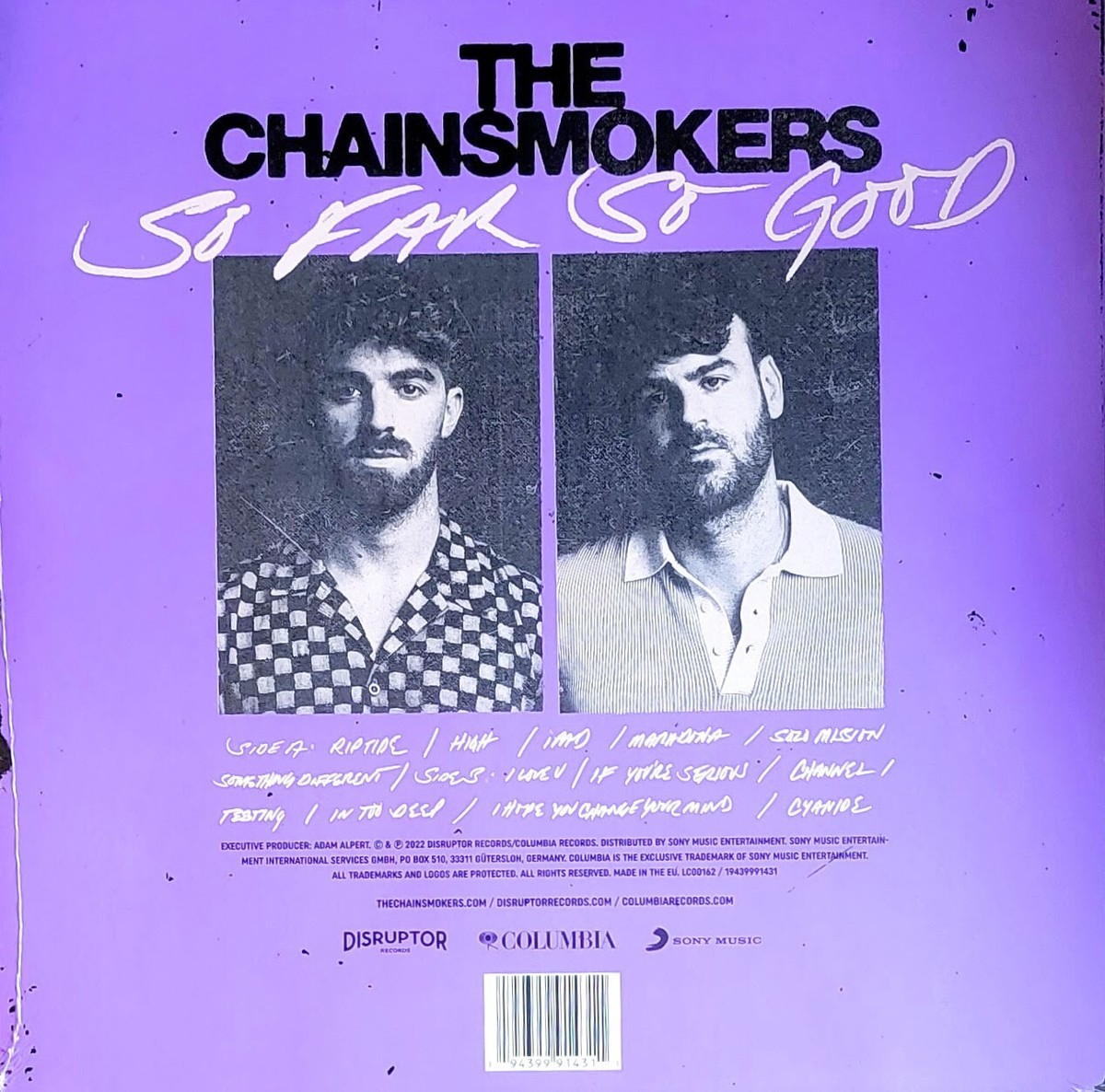 THE CHAINSMOKERS チェインスモーカーズ LP レコード Collage (Ep) : The Chainsmokers | HMV&BOOKS online - 88985390572 洋楽
