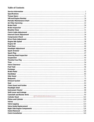 Yamaha XT250 Fuel Injected Service Manual: 2013 - 2019 | eBay