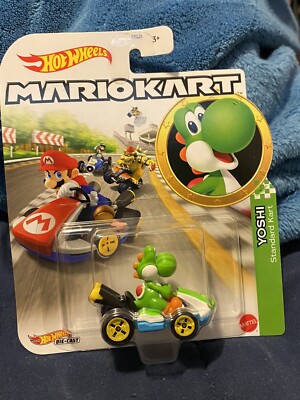 NIP Yoshi  Mariokart Minis Circuit Special Hot Wheels