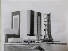 Kennedy Space Center Apollo mission d'atterrissage lunaire sur la chenille photo originale