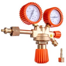 Druckminderer Druckmanometer Druckregler Propan Zwei Manometern