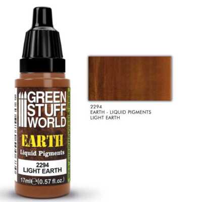 Green Stuff World 2294 Acrylic Liquid Pigments - LIGHT EARTH 17ml