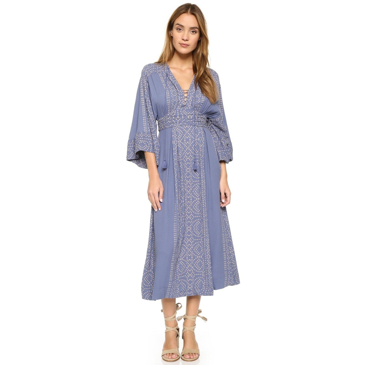 Free People Modern Kimono Maxi Dress Printed Sz 8 | eBay Free People Modern Kimono Maxi Dress Printed Sz 8 | eBay
