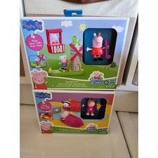 New Peppa Pig Peppa's Club Mini Golf Sleepover Play Sets Lot Hasbro