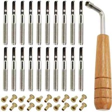 Lyre Harp Accessories Including Sturdy String Nails Lyre Pegs Slack AdjusterTool