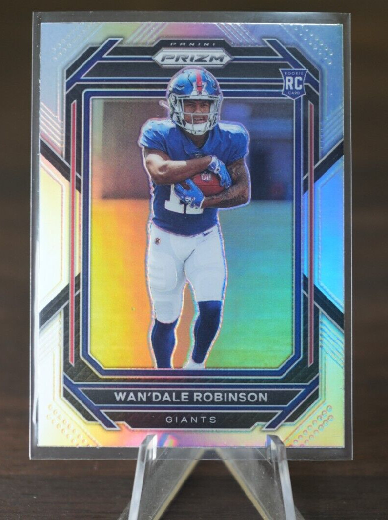 Wan’dale Robinson 2022 Panini Prizm RC SILVER PRIZM rookie #315 Giants
