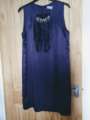 New SEXY designers SILK SMART DRESS UK=14 /EUR =44 REGULAR in DARK ROYAL VIOLET | eBay New SEXY designers SILK SMART DRESS UK=14 /EUR =44 REGULAR in DARK ROYAL VIOLET | eBay