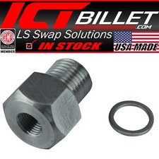 Oil Pressure Sensor Gauge Adapter Male M16-2.0 Adapter Female 18-27 Npt Engine Oil Pressure Sensor Gauge Adapter Male M16-2.0 Adapter Female 18-27 Npt Engine