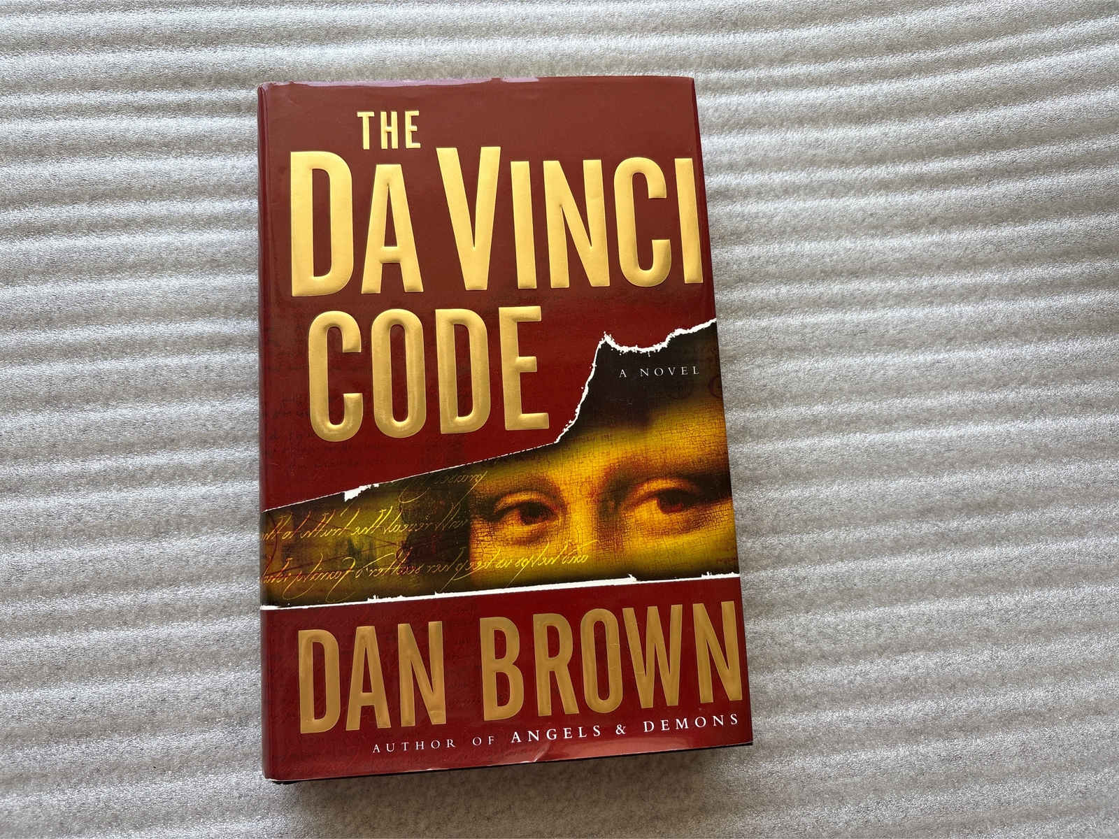 The Da Vinci Code by Dan Brown, 2003 First Edition, Hardcover, Very Good