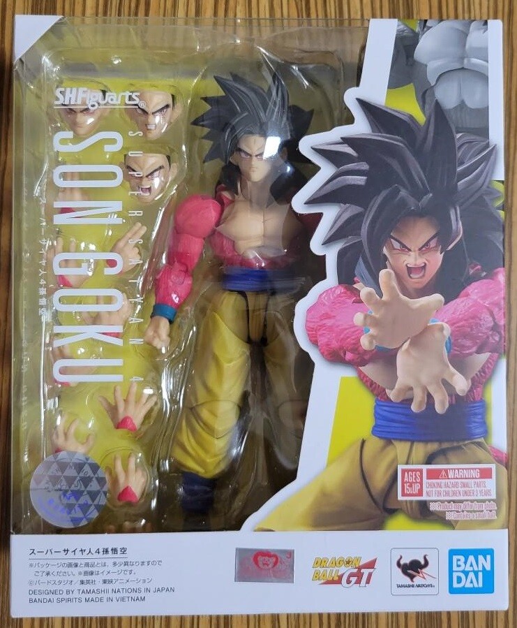 Bandai S.H.Figuarts SHF Dragon Ball Super Saiyan 4 Son Goku Gokou