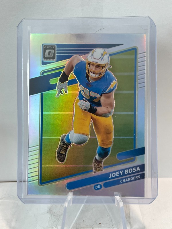 Joey Bosa 2021 Donruss Optic Silver Prizm Los Angeles Chargers