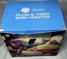 Safeby Audio And Video Baby Monitor Open Box