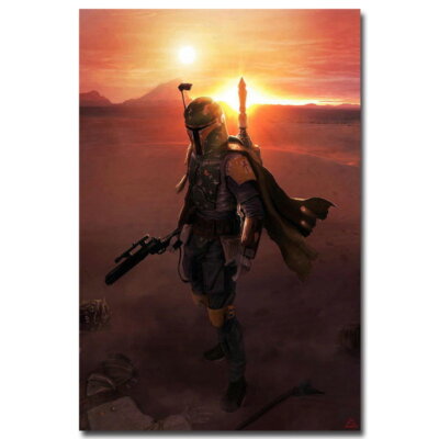 74719 Bounty Hunter - Star Wars 7 Force Awakens Wall Print Poster US