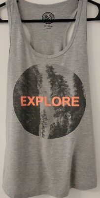 So Authentic American Womens Tank Top Sz L