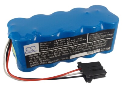 Battery for Nihon Kohden Cardiolife 7621K,TEC-5521E,TEC-7751,MD-BY01,X065