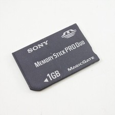 PSP SONY 1GB Memory Stick PRO Duo Playstation Portable JAPAN Official MSX-M1GS