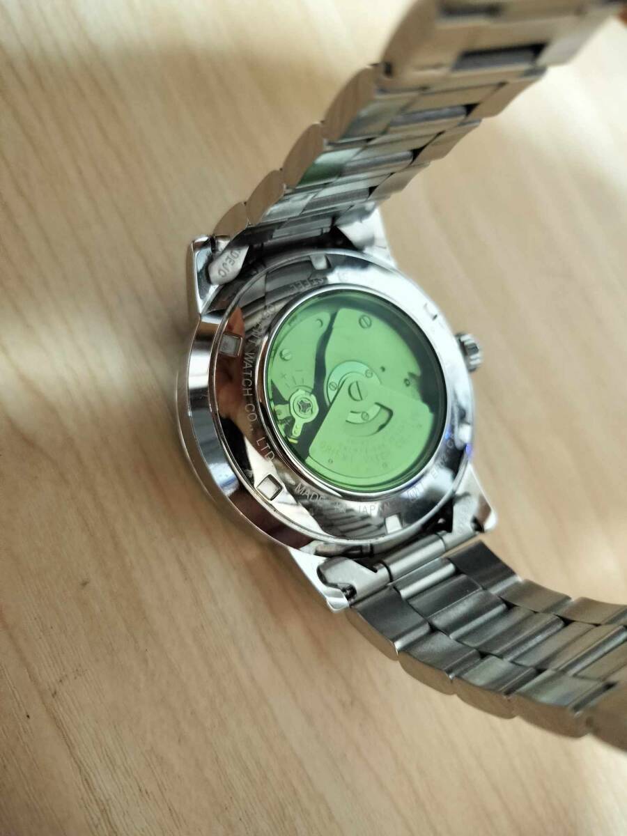 ORIENT Rainbow Back Dial ER02-C8-B Automatic Mens Watch Skeleton