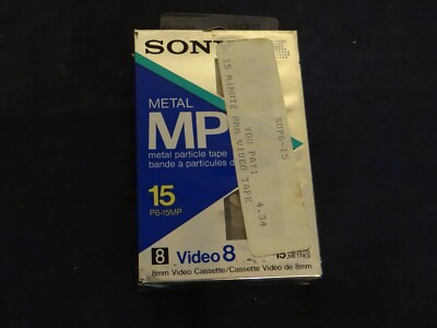 Sony Metal Video 8 P6-15mp Cassette for sale online | eBay