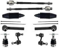 Front Lower Ball Joints Inner Outer Tie Rods & Links For Subaru Tribeca 2006-14