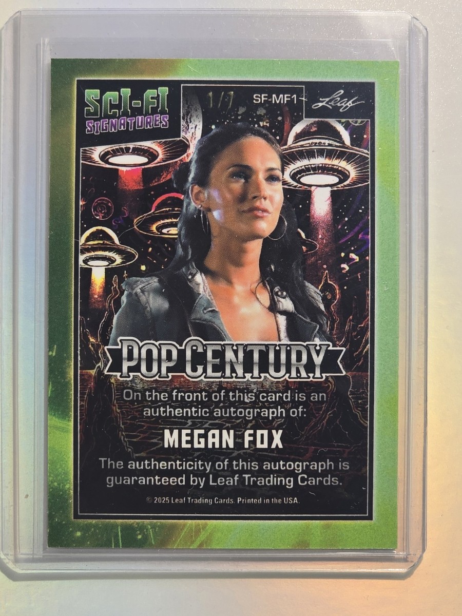 1/1】Leaf POP CENTURY DAISY RIDLEY 直筆サイン 1/1】Leaf POP