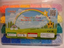 LIHAO 2.6mm Mini Fuse Beads Kit 24 Colors
