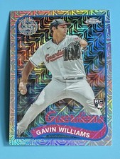 2024 Topps Series 1 Gavin Williams RC Rookie 1989 Chrome Mojo Refractor #T89C-42