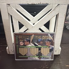 2002 Topps Summer School Heart Of The Order Yankees O'Neil Williams Martinez